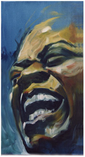 SATCHMO' SATCHMO'<br /><br />40x80<br />Olio su tela<br /><span>Anno:</span>1999<br />Collezione privata